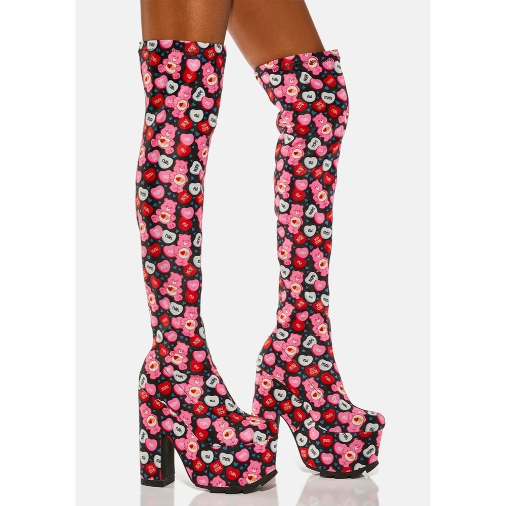 YRU x Care Bears Labyrinth boots